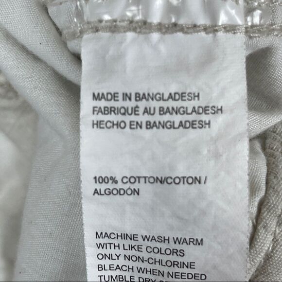 IZOD Cargo Shorts Cotton Beige Men's Size 34 - Picture 5 of 9